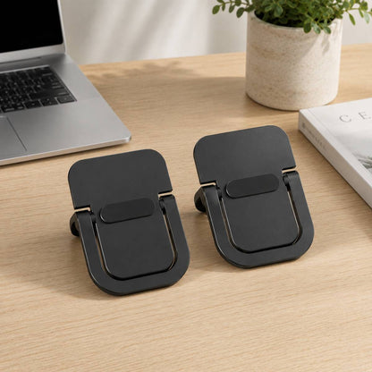 Support ordinateur Foldy variante noir.