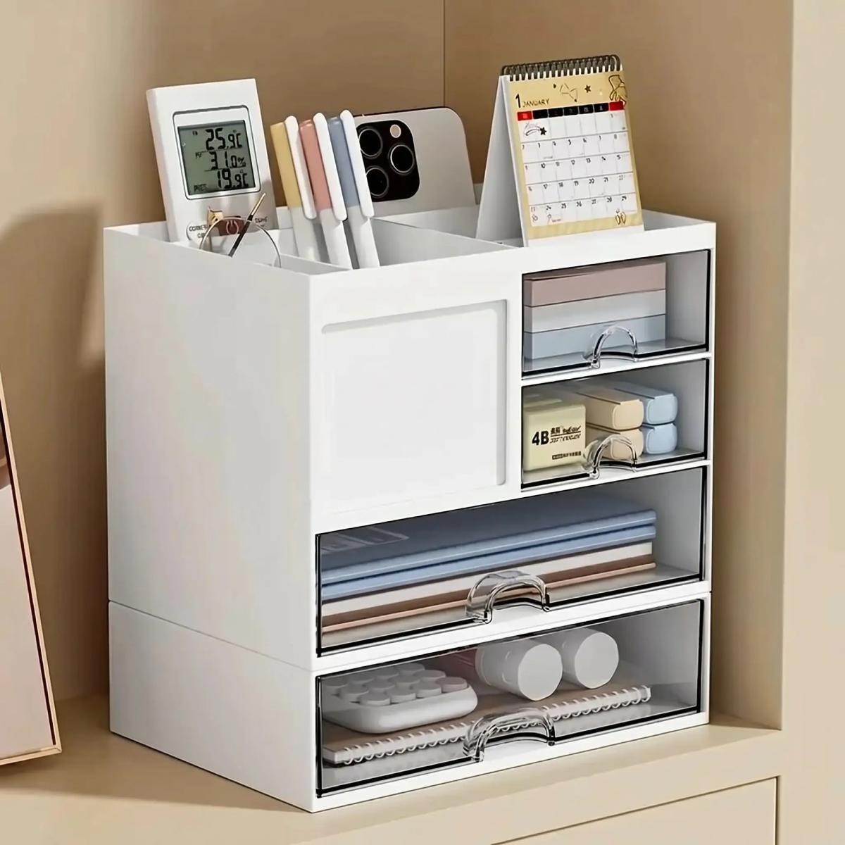 Organisateur de bureau Tirovia en version modulable pour optimiser le rangement