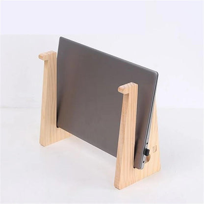 Support PC portable Woodlyx multifonction pour tablette ou livre.